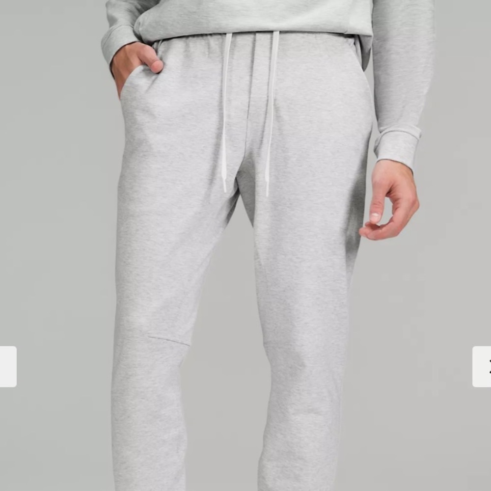 Size S - City Sweat Jogger - heathered ultra light grey/sea salt